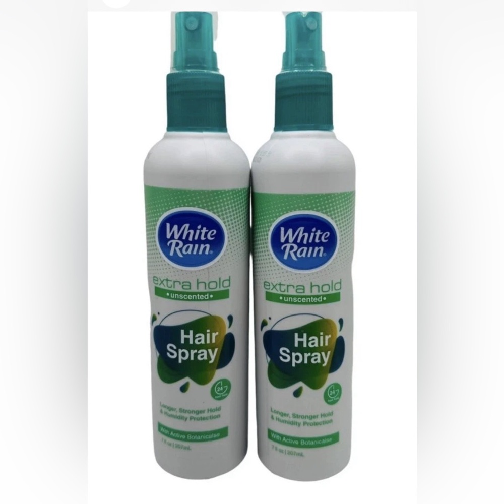 White Rain Extra Hold Unscented Hairspray lot 2